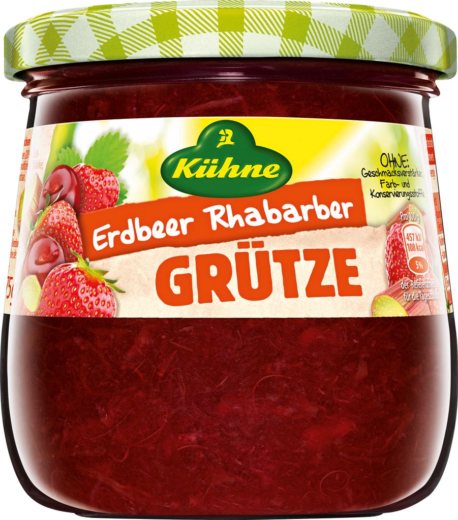 Kühne jahodovo-rebarborové želé Obrázek produktu 