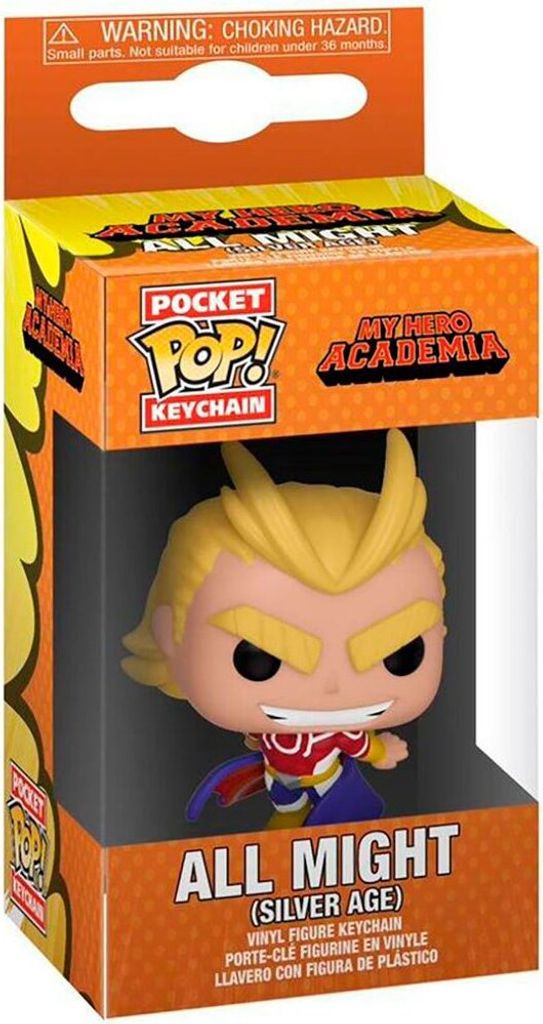 My Hero Academia - All Might - Portachiavi Funko Pocket Immagine del prodotto 