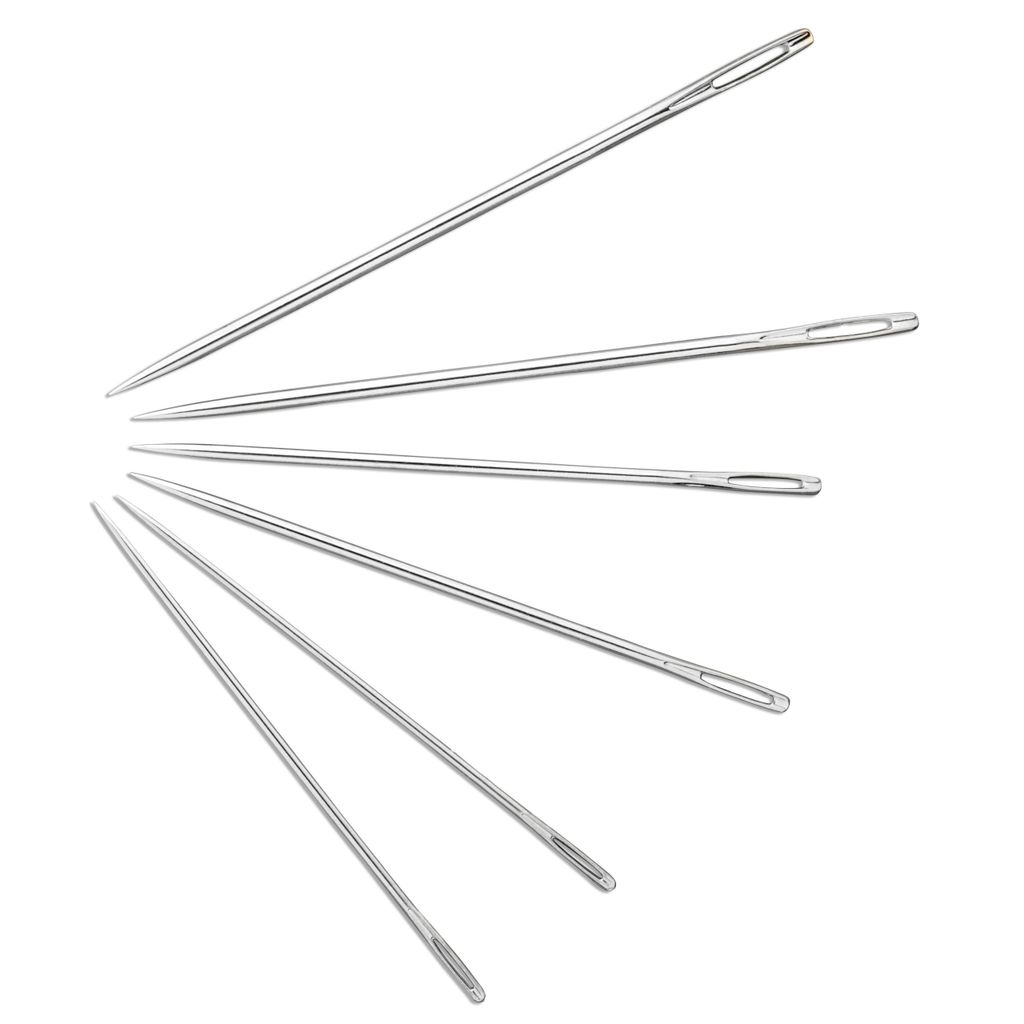 Prym 11246620, Handnähen, Stopfnadel, Metall, Silber, 6 Produktbild 