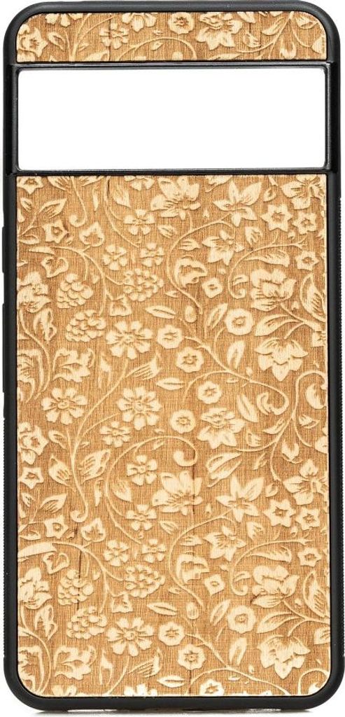 Bewood Holzhülle für Google Pixel 8 WILD FLOWERS ANIEGRE