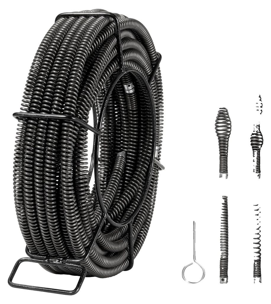 VEVOR spirála na čištění potrubí 20 m x 16 mm, Obrázek produktu 