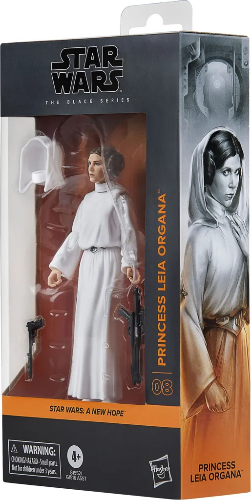 Figurine Star Wars Leia Organa 15 cm accessoire de luxe pour fan saga - 3