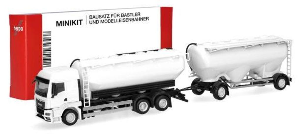 Herpa Minikit MAN TG-S TM Eutersilo-Hz weiß 014137
