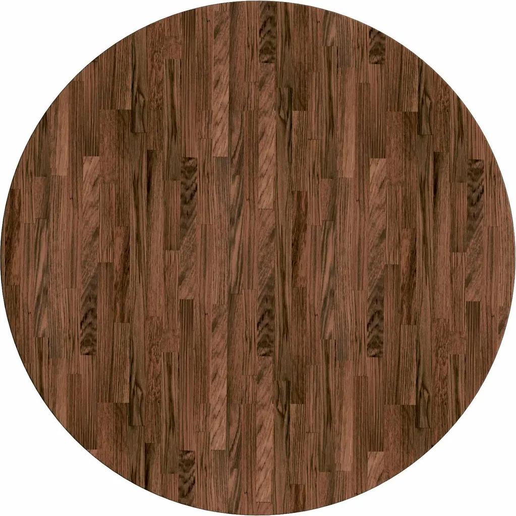 Top Tavolo vidaXL 90 cm Rovere Naturale Marrone Scuro | Legno Vero