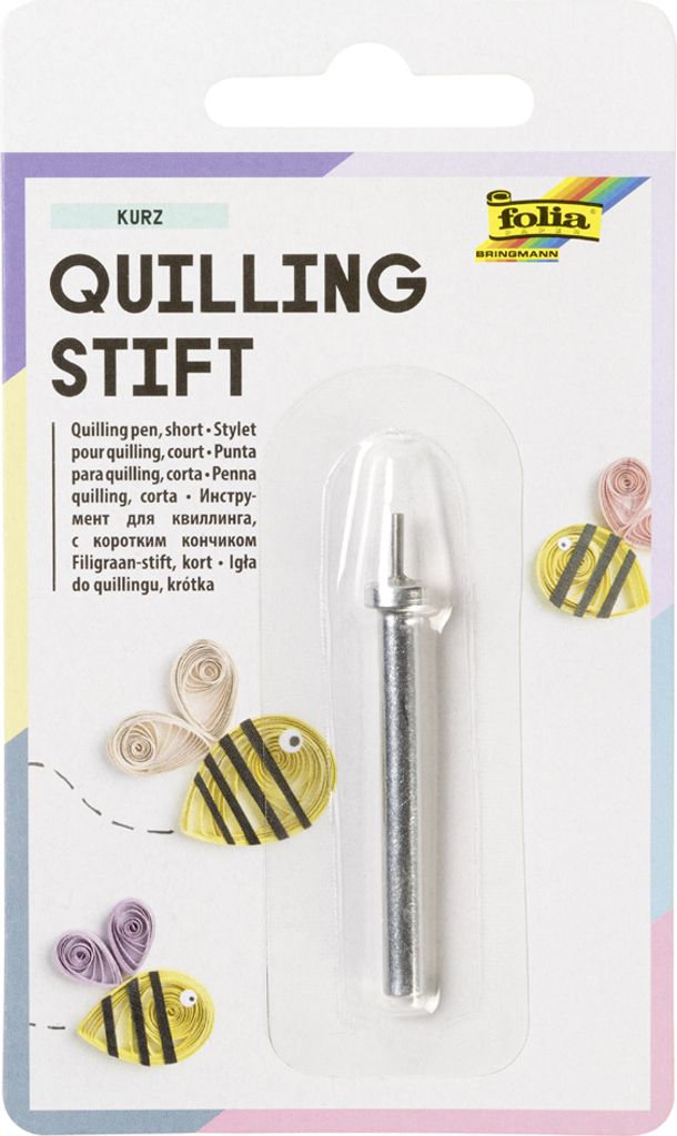 folia Quilling-Stift kurz 8 mm Spitze aus Aluminium