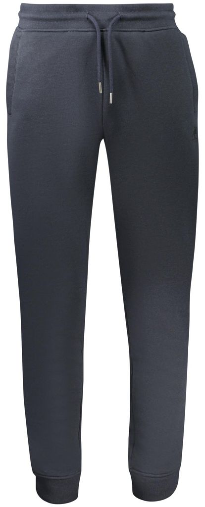 Lange Herren-Sporthose Blau: Elastisch, Gefüttert, Vielseitig & Stylisch
