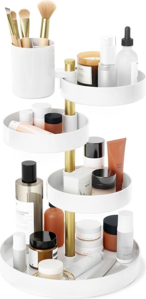 Umbra Pirouette, Gold, Weiß, Tisch, Einfarbig, 230 mm, 230 Produktbild 