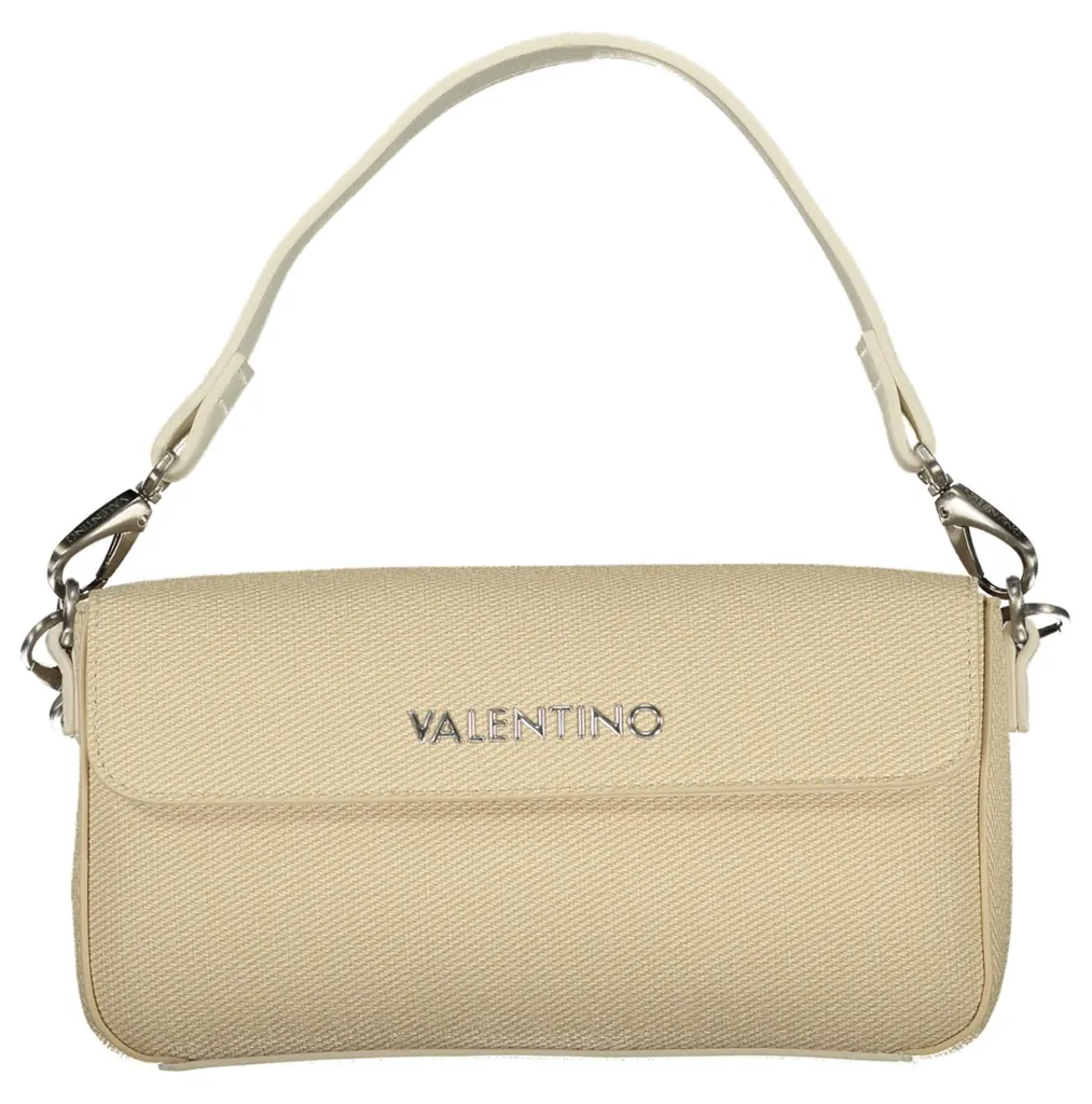 Sac bandoulière blanc idéal pour soirées et quotidien avec logo