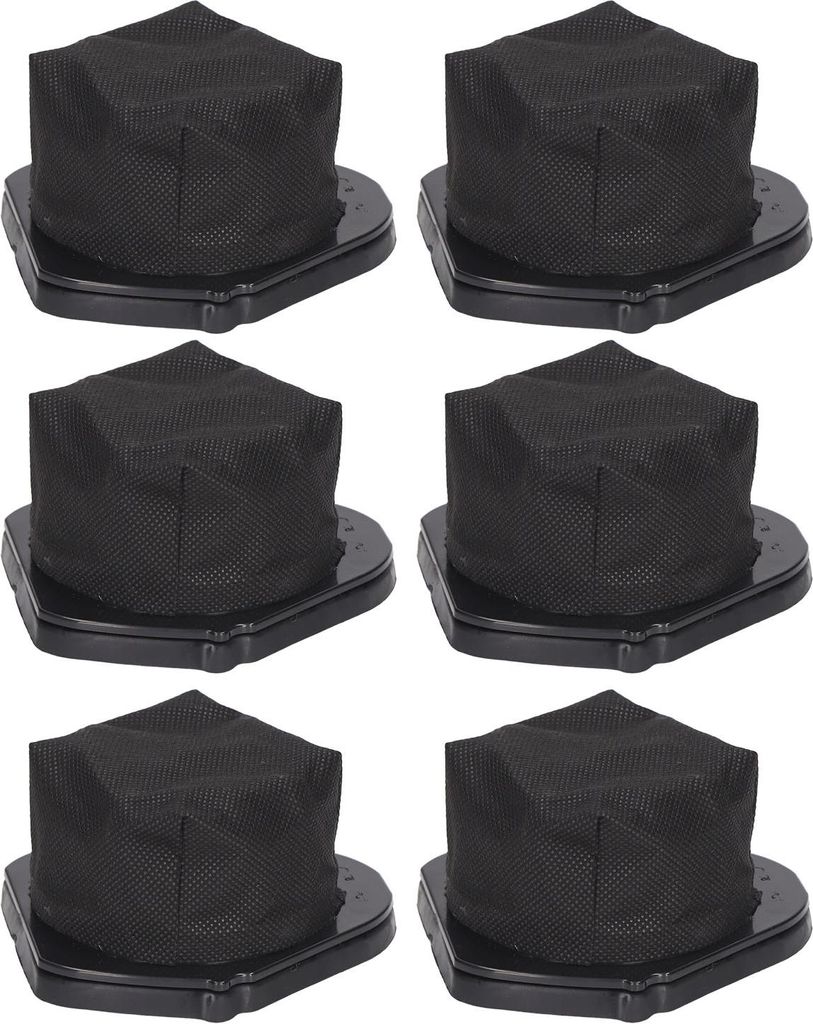 6 Stš¹ck Staubbeh?lterfilter fš¹r Shark LV900, LV901 und XF900 Akku-Handstaubsauger (Ersatzfilter)