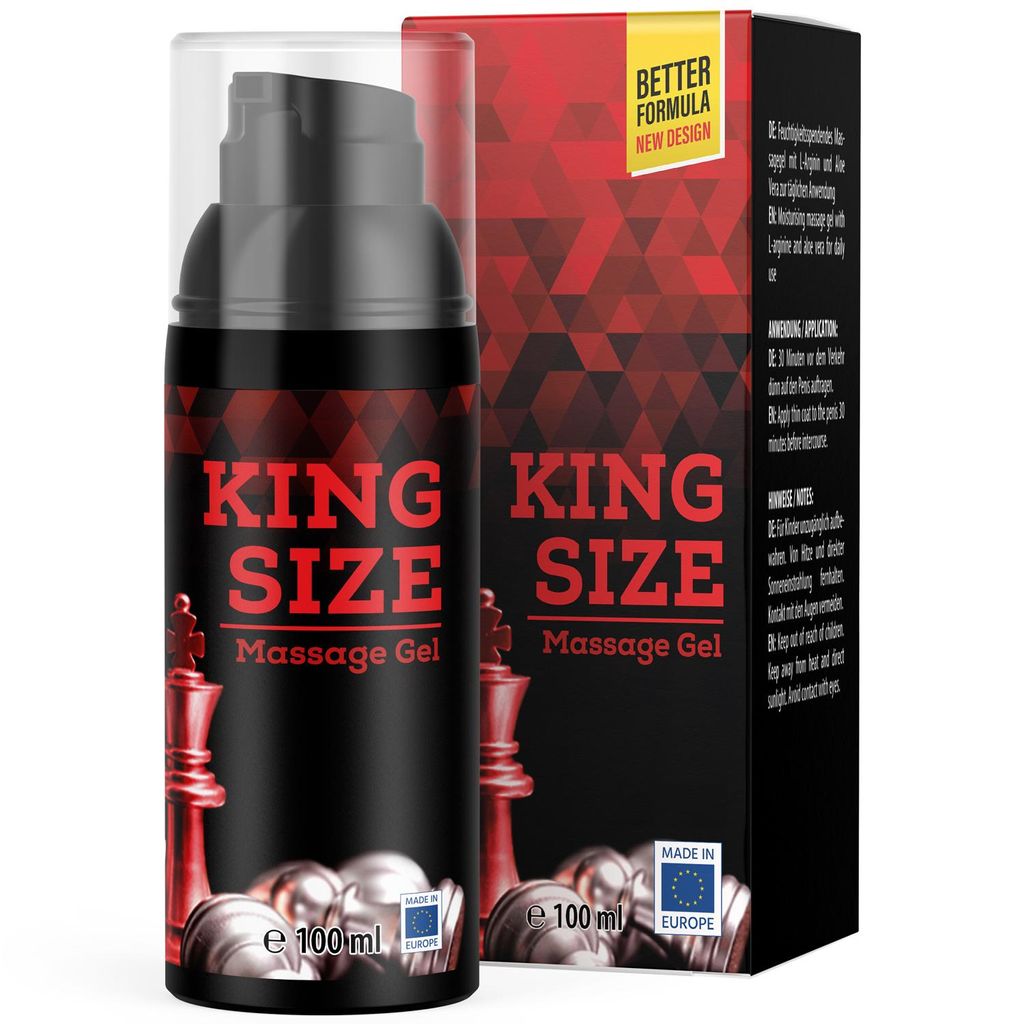 KingSize Gel | Mit wertvollen Inhaltsstoffen | Einfache Produktbild 