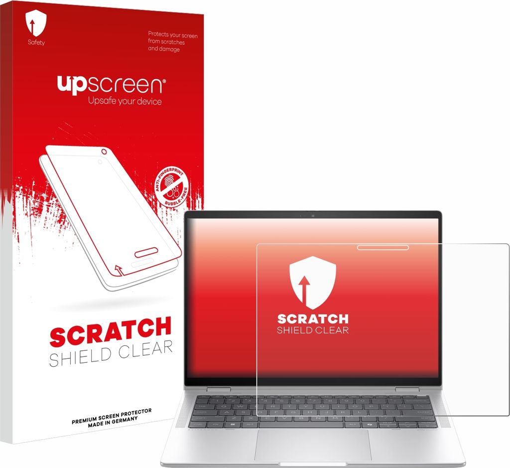upscreen Schutzfolie für HP EliteBook x360 1040 14 G11 2-in-1 Displayschutz Displayschutzfolie Folie Klar Transparent