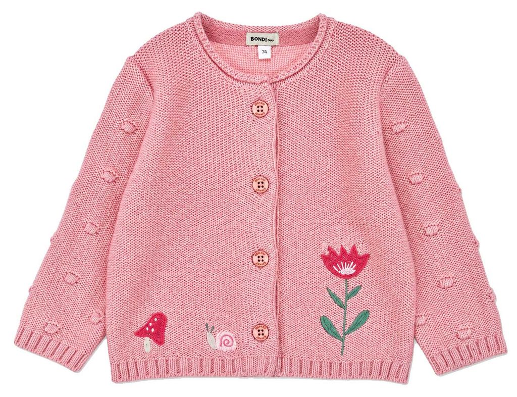 BONDI Baby Mädchen Strickjacke "Be nature" 86960 | Candy Produktbild 