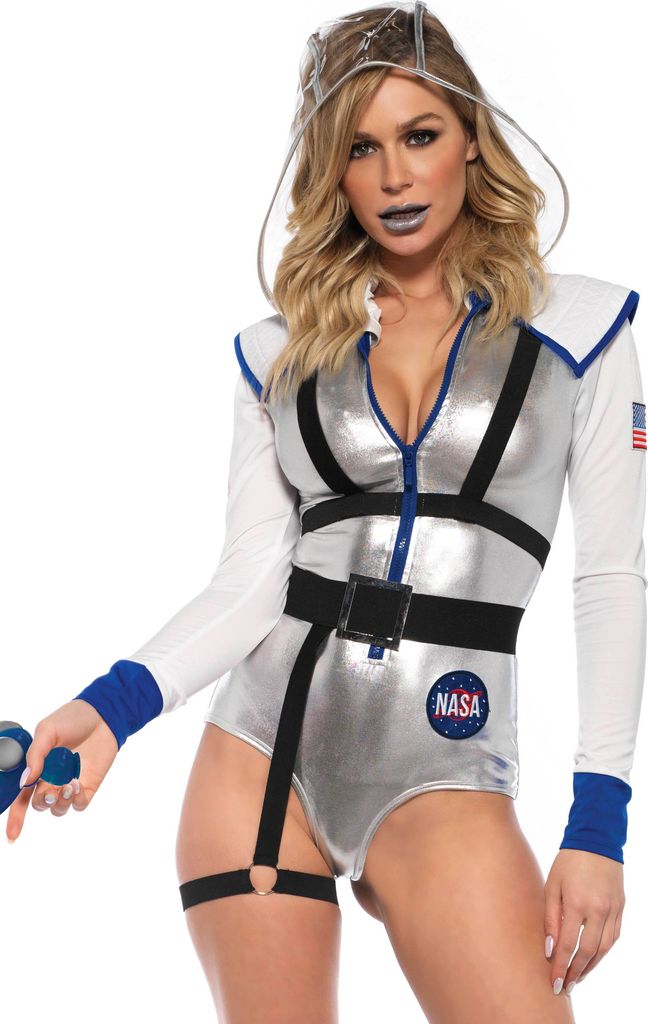 Leg Avenue Galaxy Girl Panamas Größe LG 3 Teile Kostüm Spaß Set Cosplay