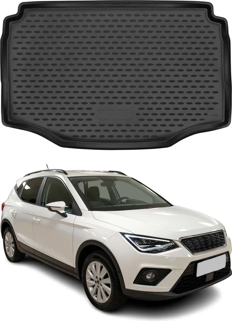 Tappetino Baule Seat Arona 2017-2021 in Gomma TPE Nero | Protezione Su Misura