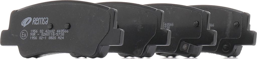REMSA Bremsbeläge Satz Hinten Bremsklötze für HYUNDAI Tucson (NX4, NX4E) 1956.02