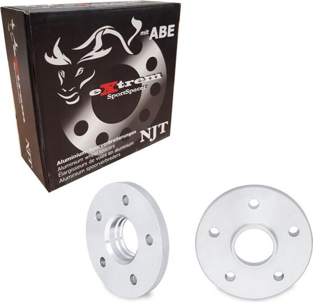 JOM NJT eXtrem Spurverbreiterung 5x105 30mm 2x15mm Spurplatten mit Zentrierung