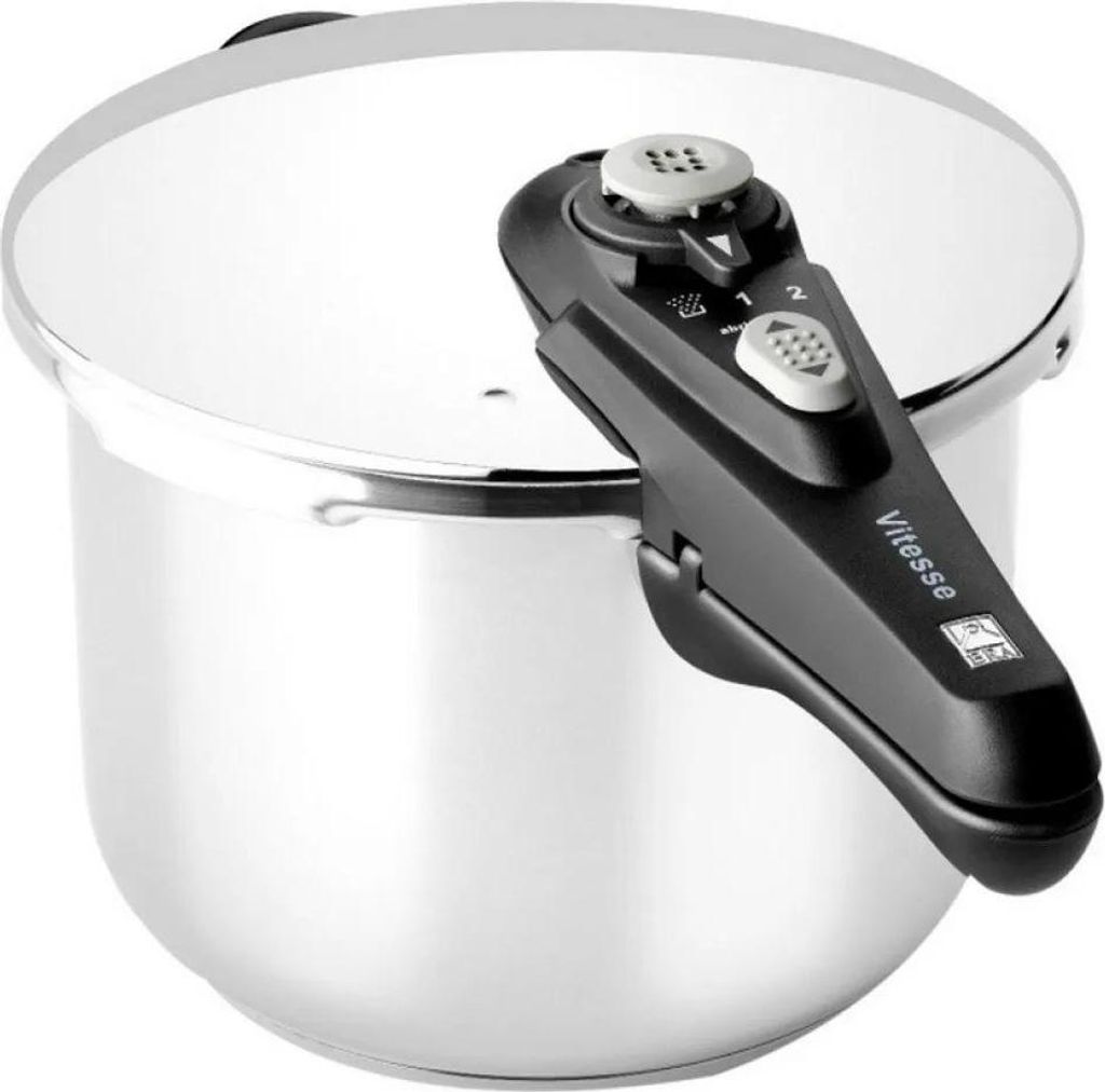 BRA A185101, 4 l, Keramik, Elektro, Gas, Induktion, Silber, 22 cm, Edelstahl, Bakelit