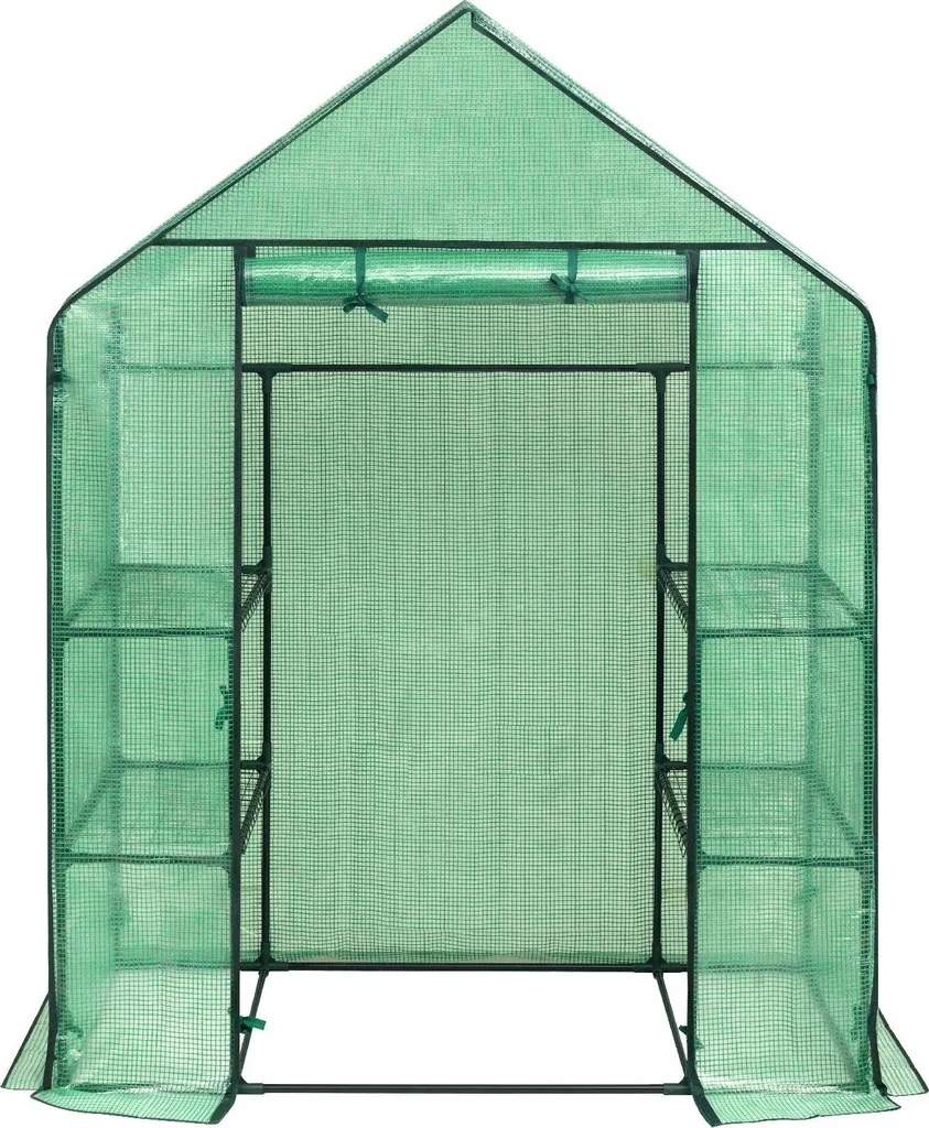 Serre de jardin idéale pour semis et hivernage - Format 143x73 cm