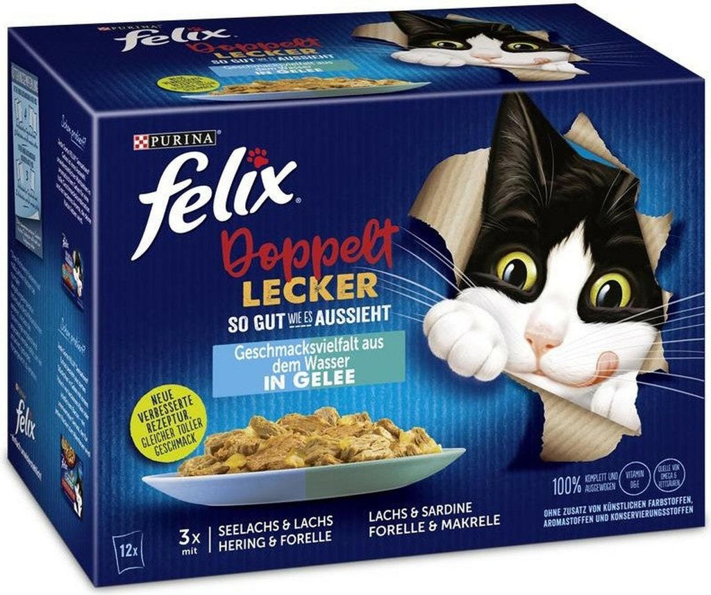 felix®  felix® Katzen-Nassfutter Doppelt lecker Délicieux Obrázok produktu 