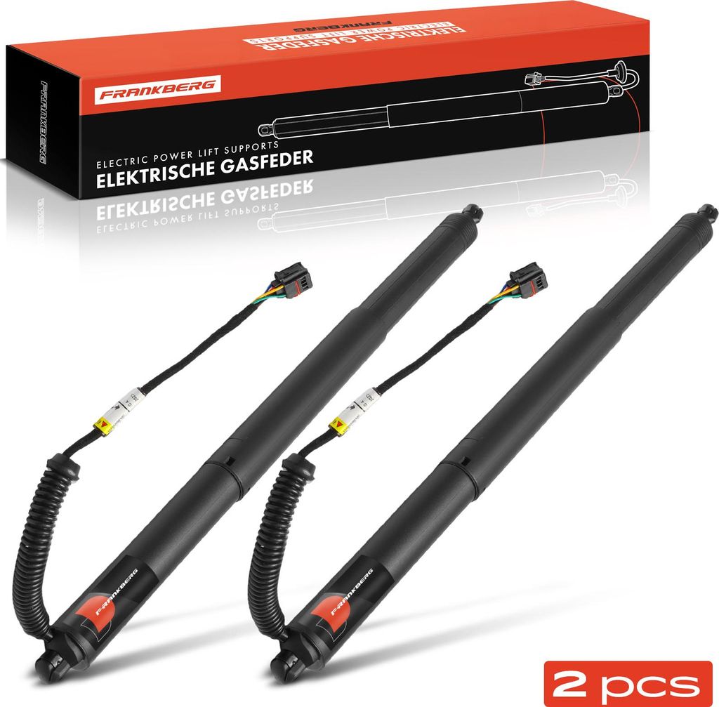Frankberg 2x Gasfeder Elektrisch Heckklappe Hinten Links und Rechts für VW ID.4 E21 Bj ab 2021
