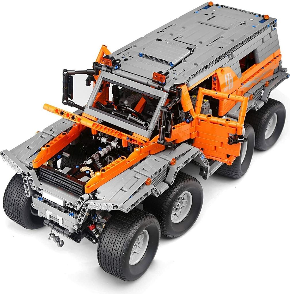 Mould King 10088 Technik V8 Motor Bausteine Spielzeug 535 Stück • Preis