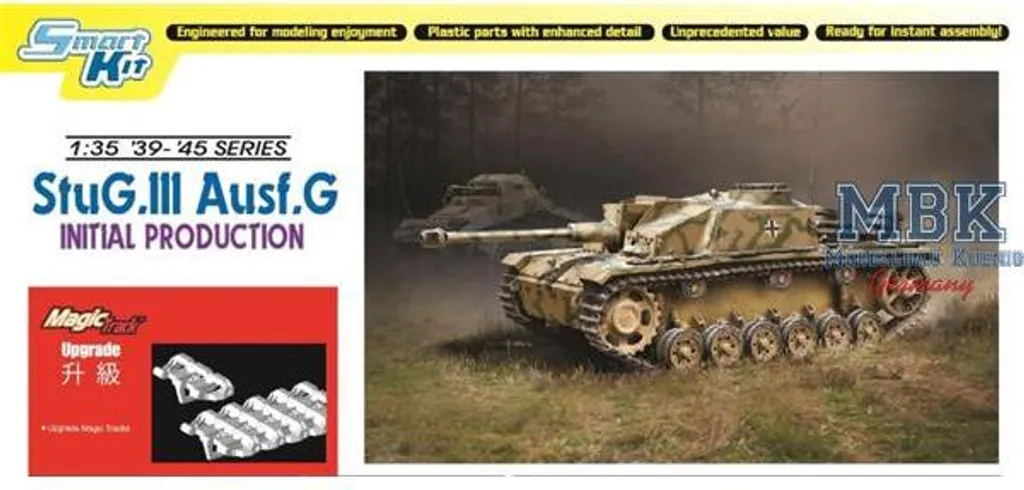 Maquette de Char Allemand StuG III Ausf. G Dragon 6755 Échelle 1/35