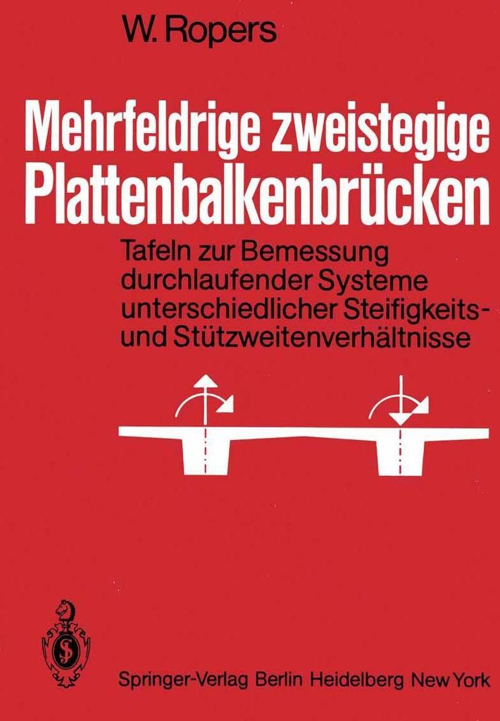 Mehrfeldrige zweistegige Plattenbalkenbrücken