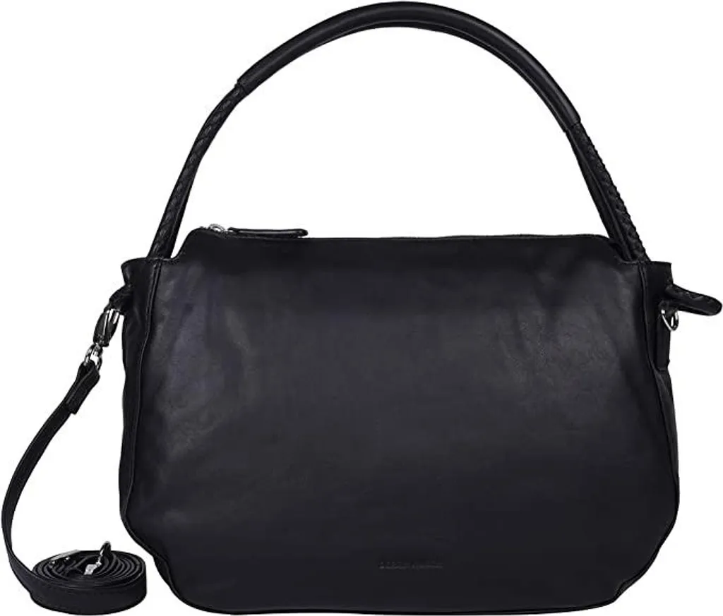 Sac à épaule antivol léger Madeira Hobo noir contre le désordre