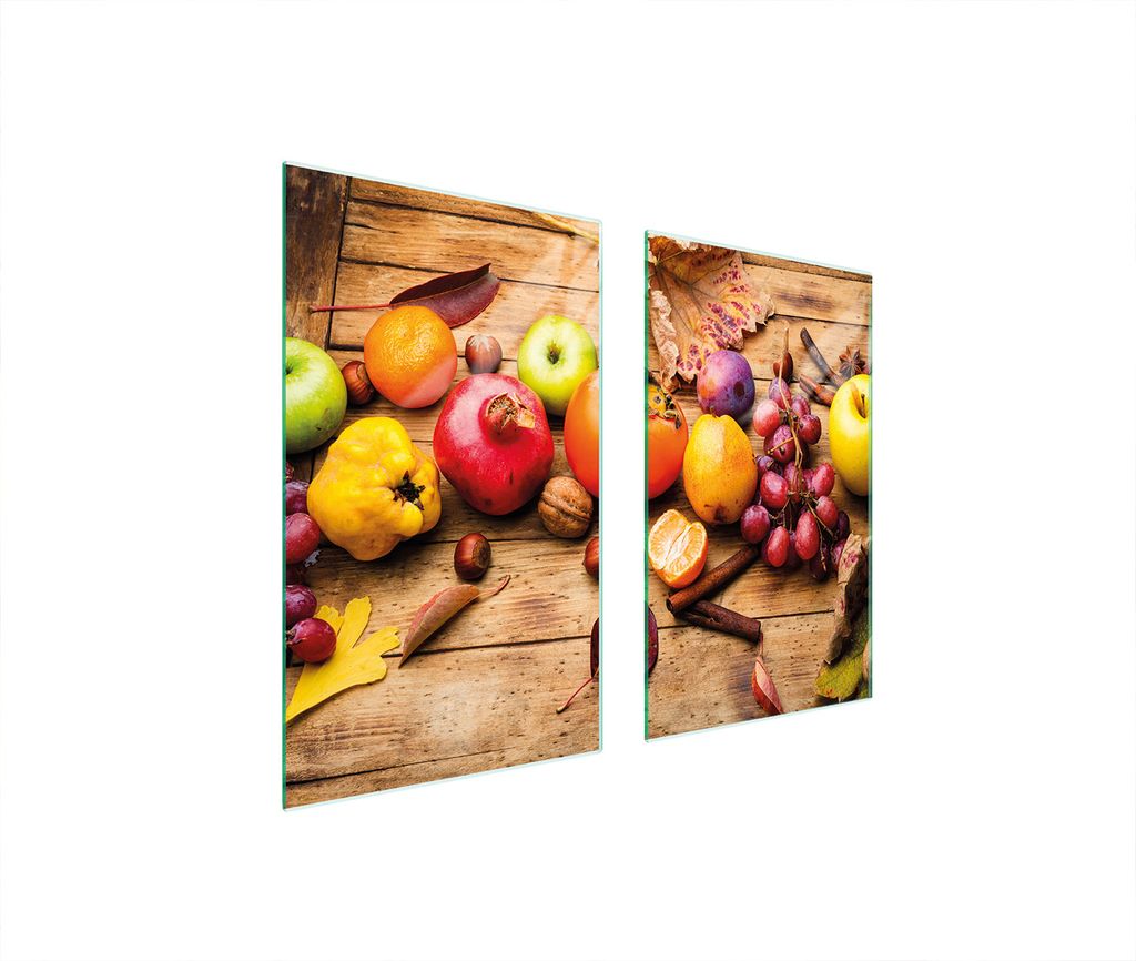 Glasschutzplatte Für Herd 75X52 Fruit