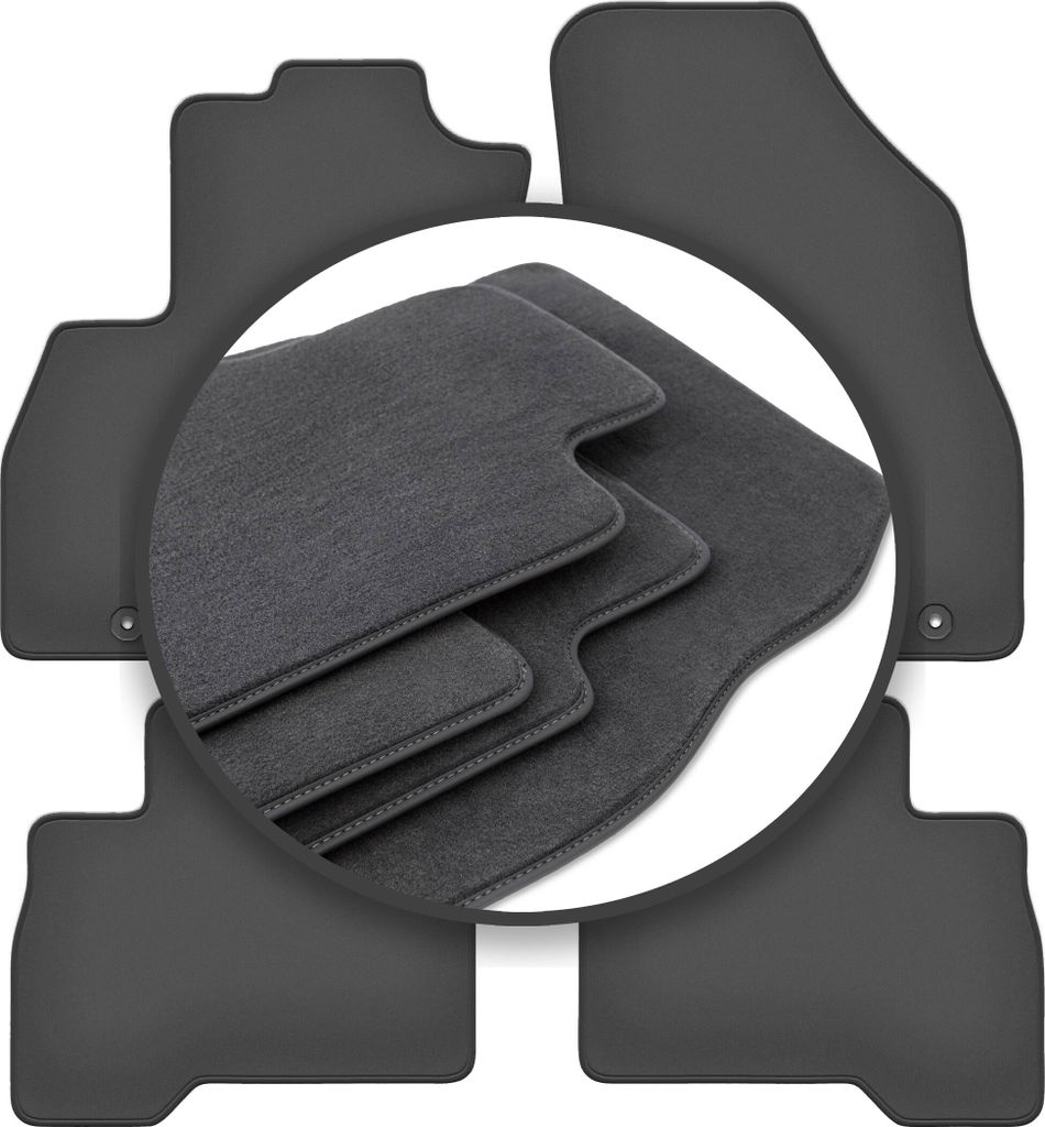 Premium-Fußmatten für: Fiat Fiorino III Kombivan (2007-2017)