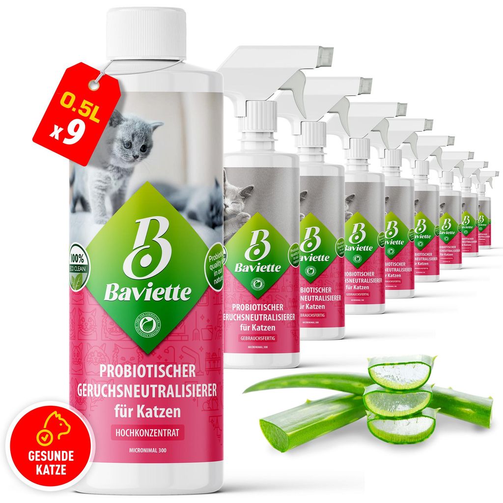 Baviette Środek do usuwania zapachów dla kotów, koncentrat Zdjęcie produktu 
