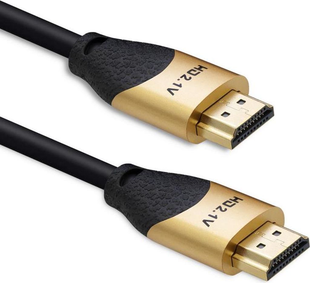 Qoltec HDMI v2.1 cable UHS 8K 60Hz 28AWG GOLD 2m