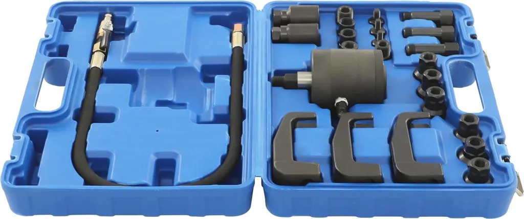Kit d'extraction d'injecteur diesel pneumatique en acier au carbone bleu