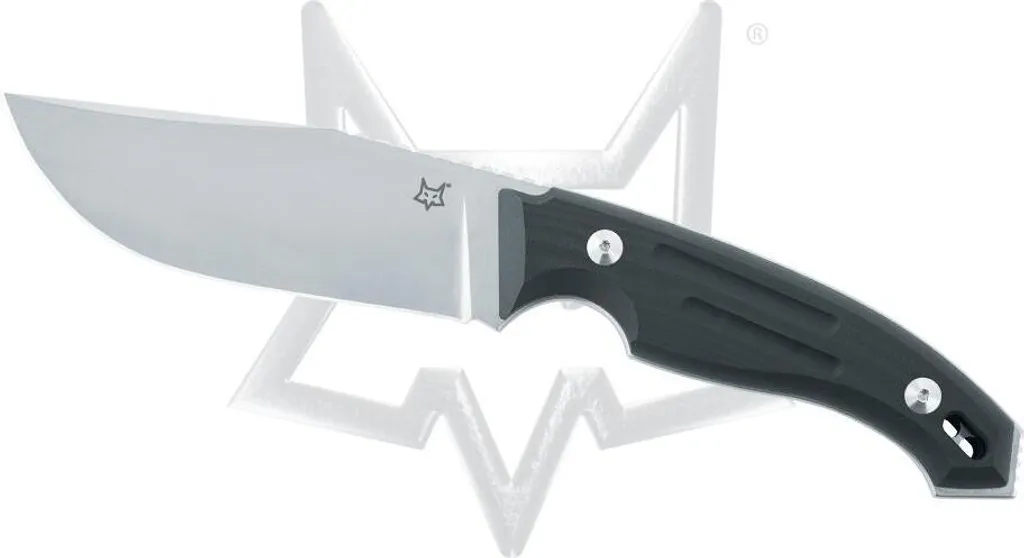 Couteau plein manche FOX Rumic Octopus lame acier N690 stonewash