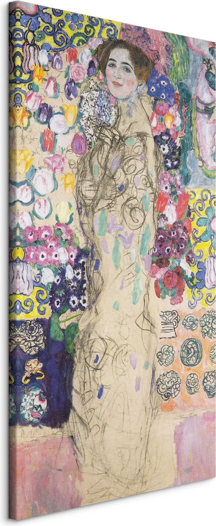 OFFERTA Quadro Klimt Maria Munk 60x120 cm - Prezzo Stock Online