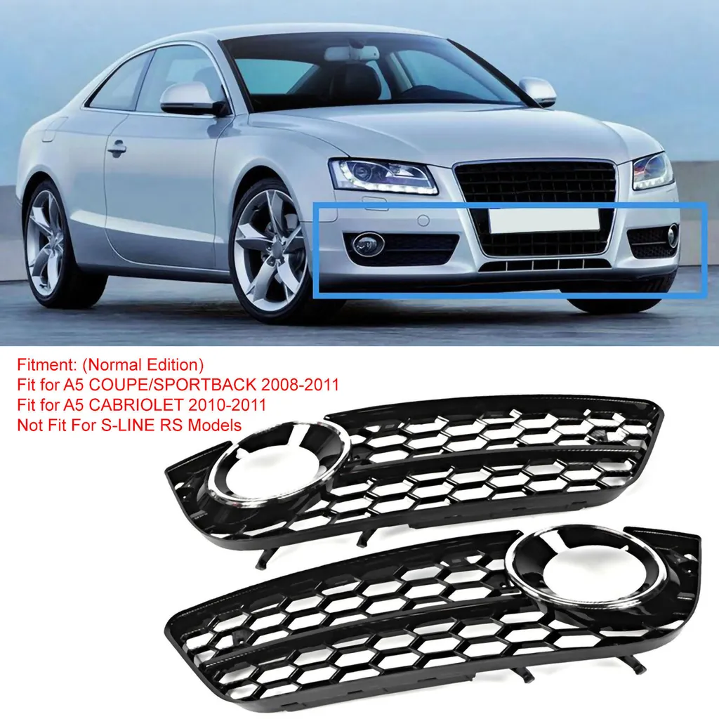 Grilles de feux antibrouillard pour remplacement de pièces cassées - 6