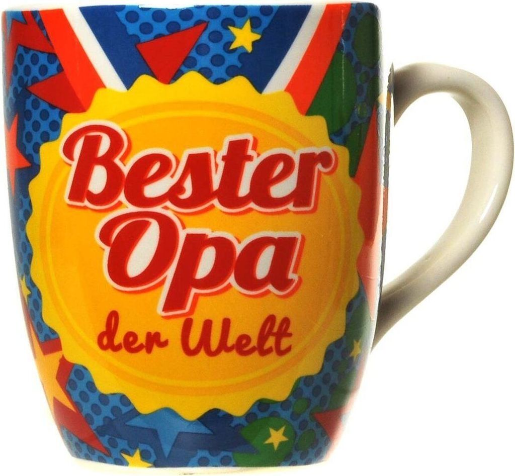 1 Kaffeepott Tasse Im Geschenkkarton Porzellan Liebster Opa Produktbild 