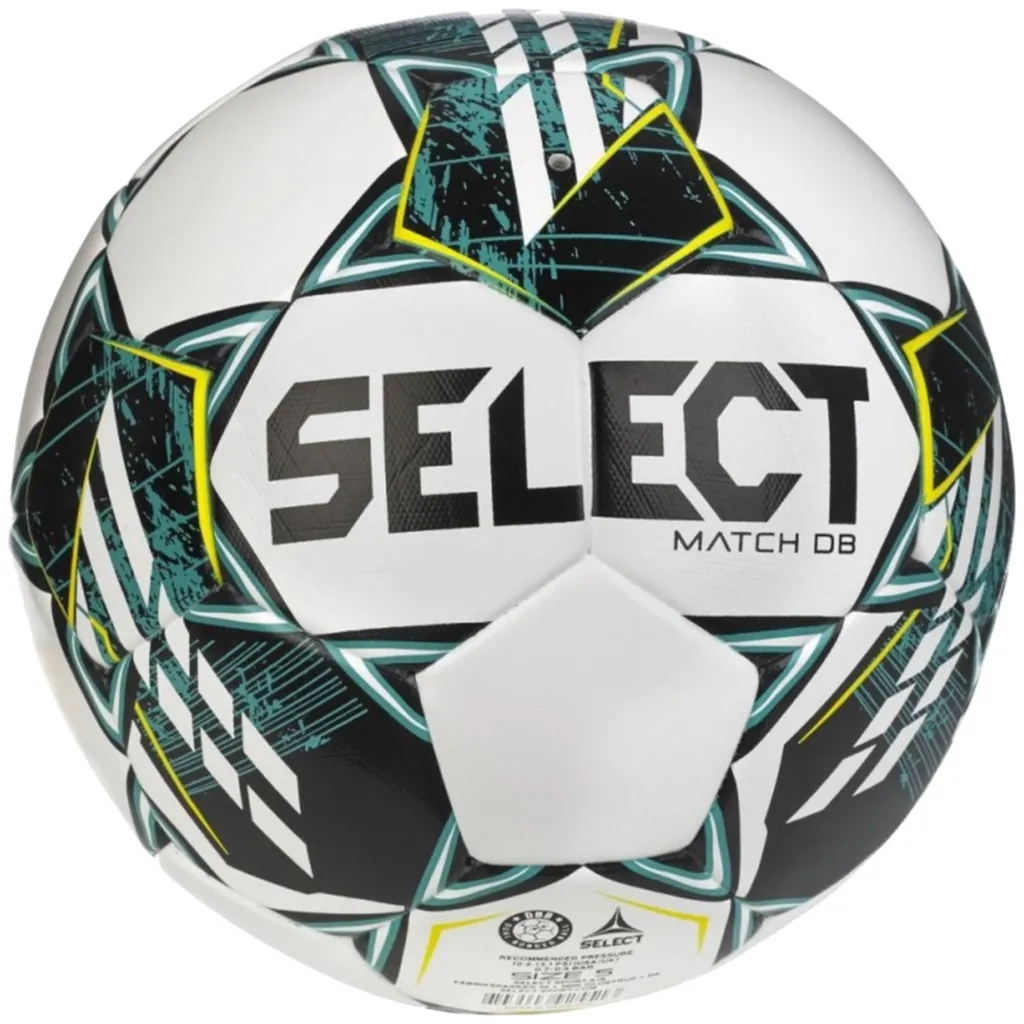 Ballon Select Match DB Fifa Basic V23 Blanc et Vert - MATCHDBWHTGRE - 2
