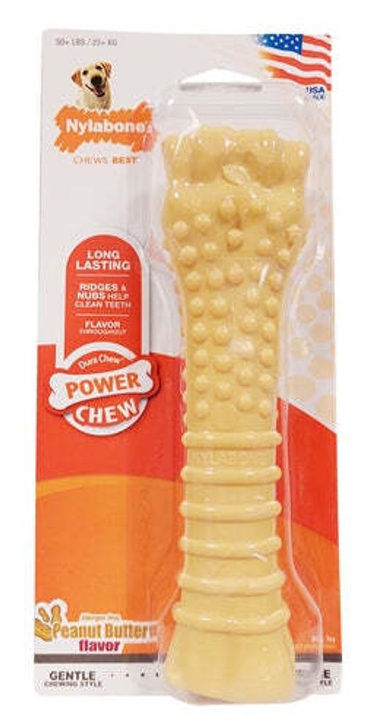 Nylabone Dura Chew Erdnussbutter für harte Bisse Hypoallergene
