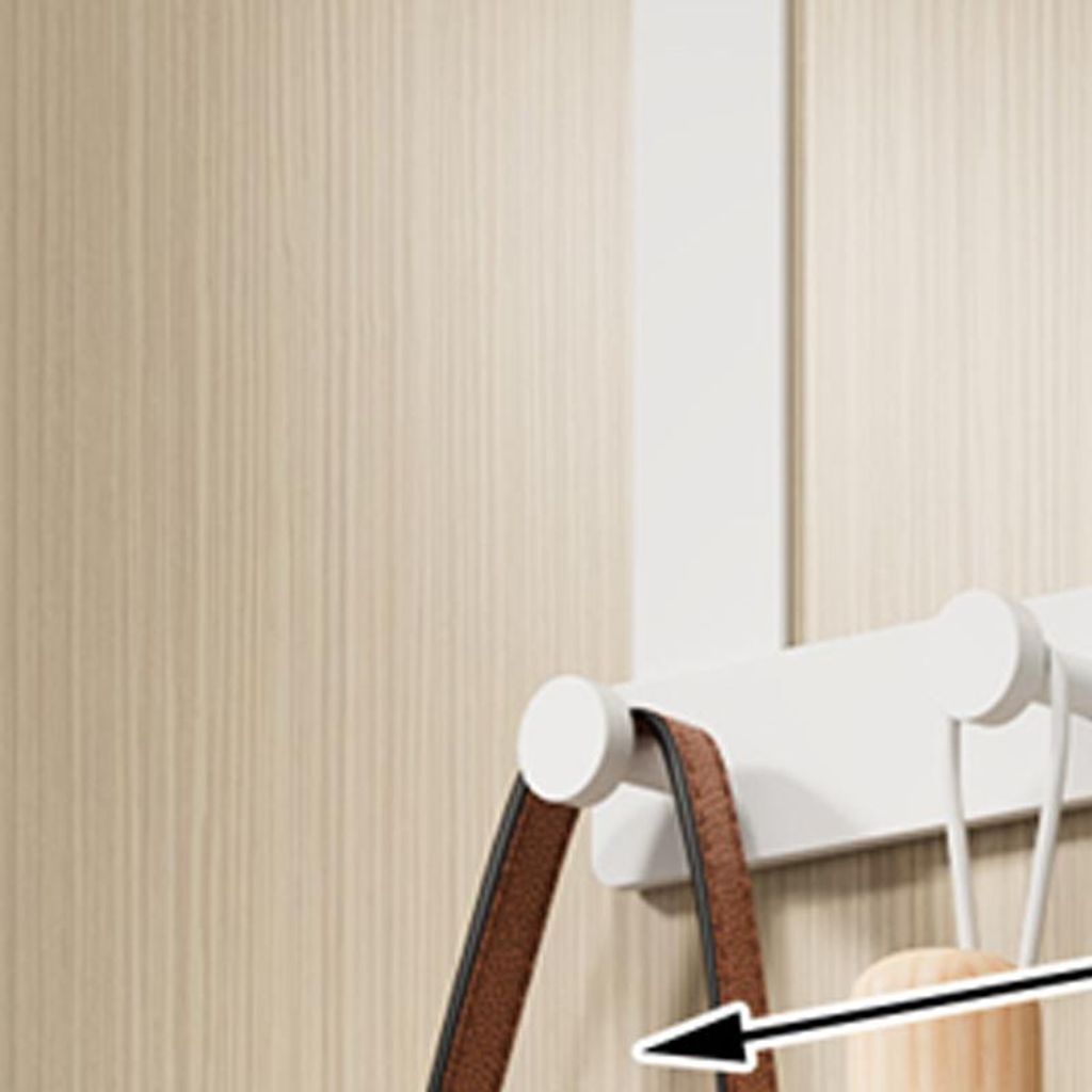 Türhaken Aufhänger Punch Free Seamless Langer Arm Quiet Aluminium über Türhaken für Schlafzimmer Badezimmer Weiß 5 Haken