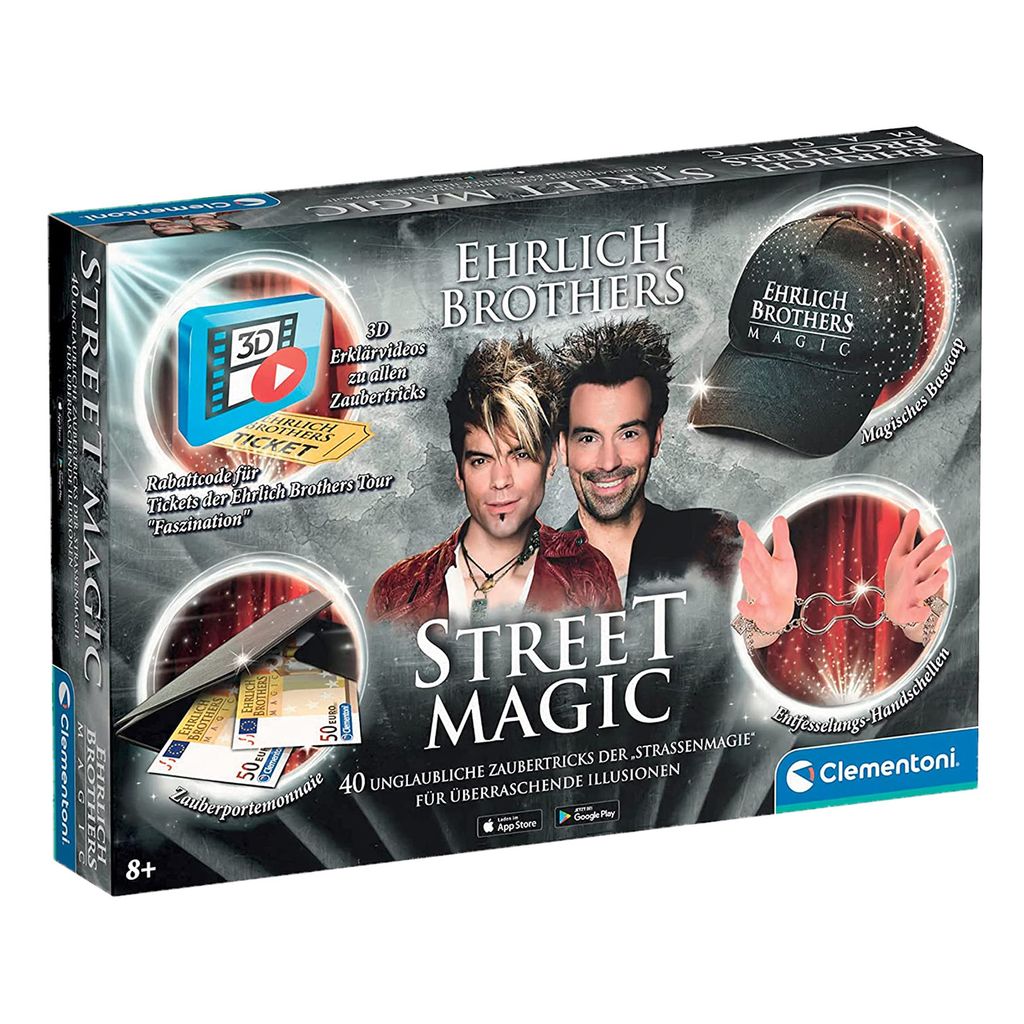 Clementoni Ehrlich Brothers Street Magic Zauberkasten Mehrfarbig