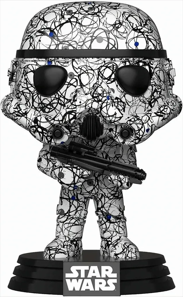 Figurine Pop Star Wars Stormtrooper Futura Edition Rare Introuvable
