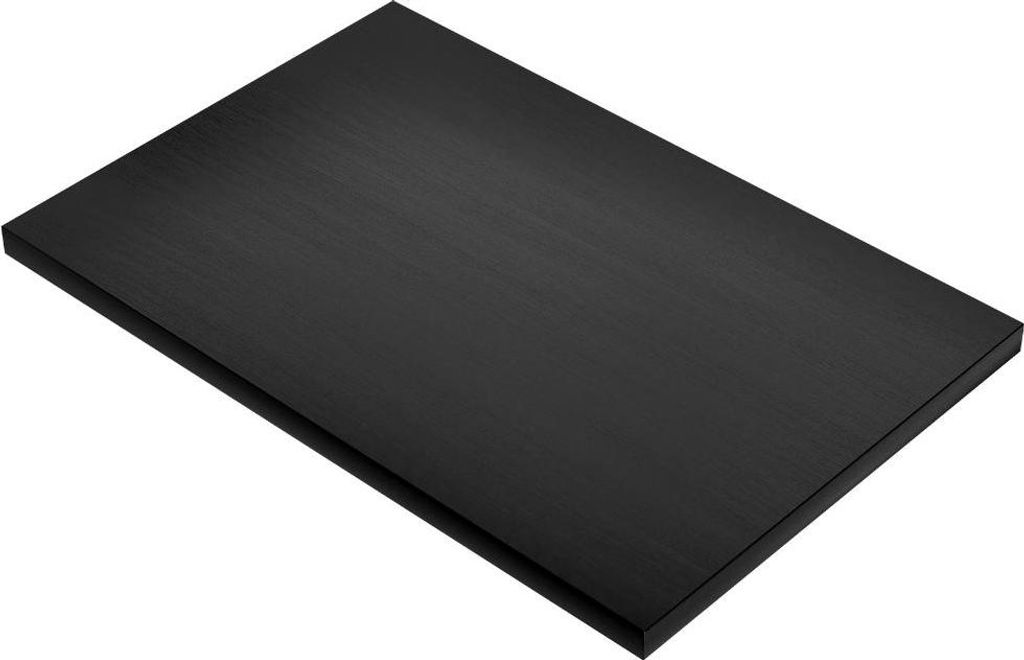Gastro Tischplatte 36 mm | Schwarze Esche | 120x80 cm