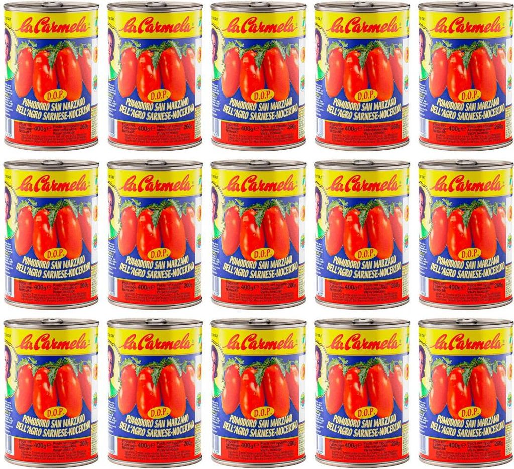 Geschälte Pomodoro San Marzano 400g - La Carmela