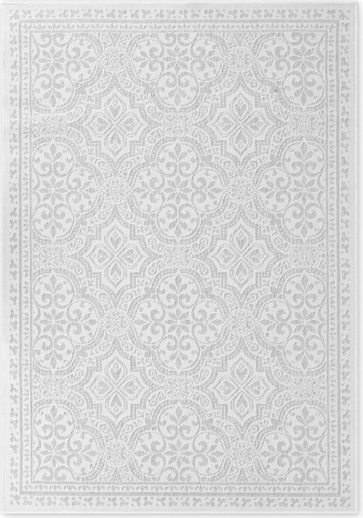 200x290 cm Kusový koberec Duet Rosel 106251 White/Gray - na Obrázek produktu 