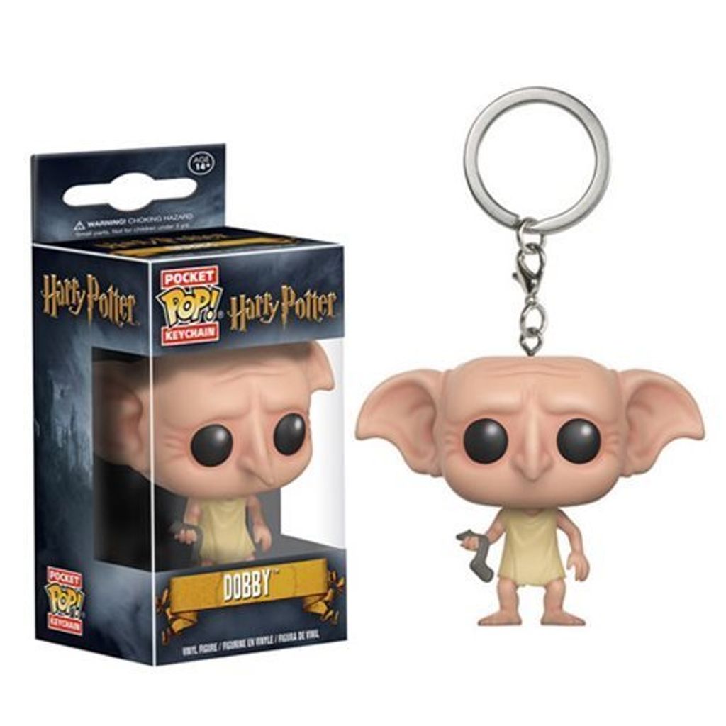 Funko POP Keychain Harry Potter Dobby #12521 Schlüsselanhänger Anhänger 