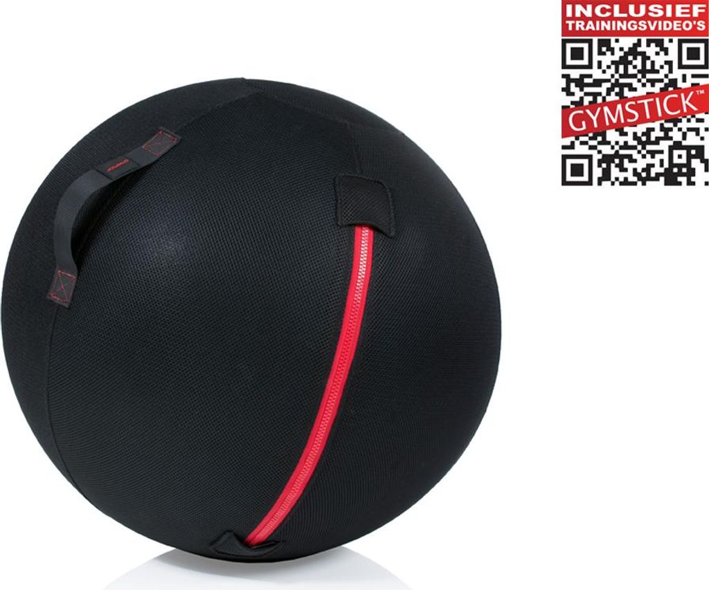 Gymstick Office Ball 75 cm Fitness- und Sitzball Schwarz