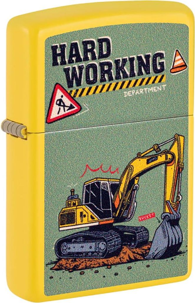 Zippo Benzin-Feuerzeug Sunflower color Hard Working 60007562, unbefüllt