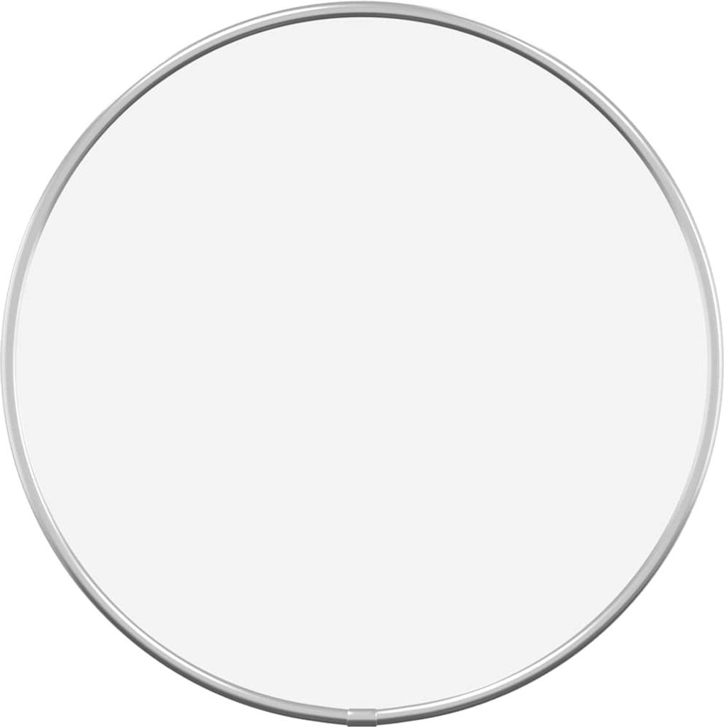 vidaXL Wandspiegel Silbern Ø 30 cm Rund Produktbild 