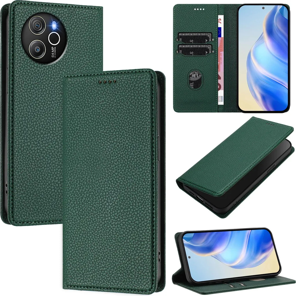 Phone Case for Blackview A52, Leather Wallet Case for Blackview A52 Non